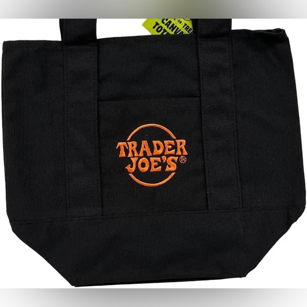 Trader Joe's Mini Canvas Tote - Halloween